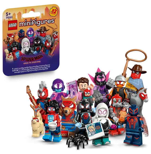 لگو 71050 Minifigures کودکان 5+ مرد عنکبوتی: ورود به دنیای عنکبوتی (8P) لگو 71050 Minifigures کودکان 5+ مرد عنکبوتی: ورود به دنیای عنکبوتی (8P)