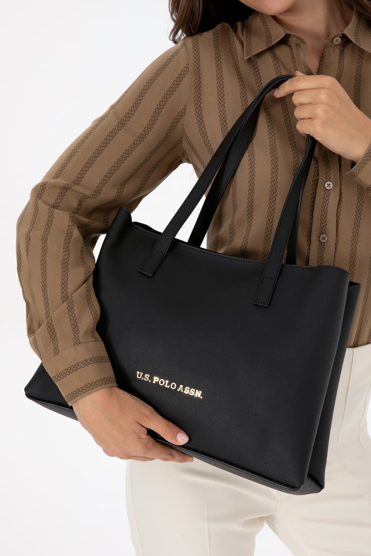 کیف دستی زنانه U.S. Polo Assn. مشکی مدل 50317822-VR046 کیف دستی زنانه U.S. Polo Assn. مشکی مدل 50317822-VR046