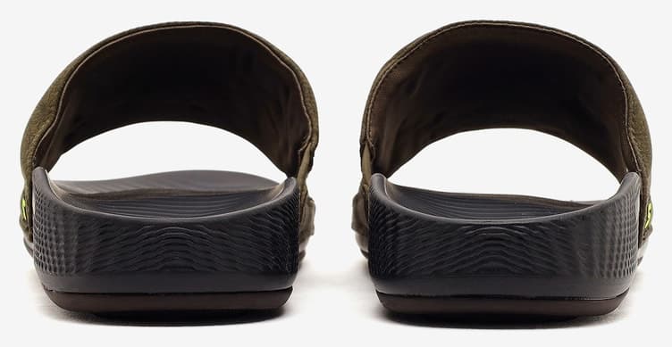 دمپایی مردانه Skechers خاکی HYPER SLIDE TOPOGRAPHIC مدل 229137 OLBK دمپایی مردانه Skechers خاکی HYPER SLIDE TOPOGRAPHIC مدل 229137 OLBK