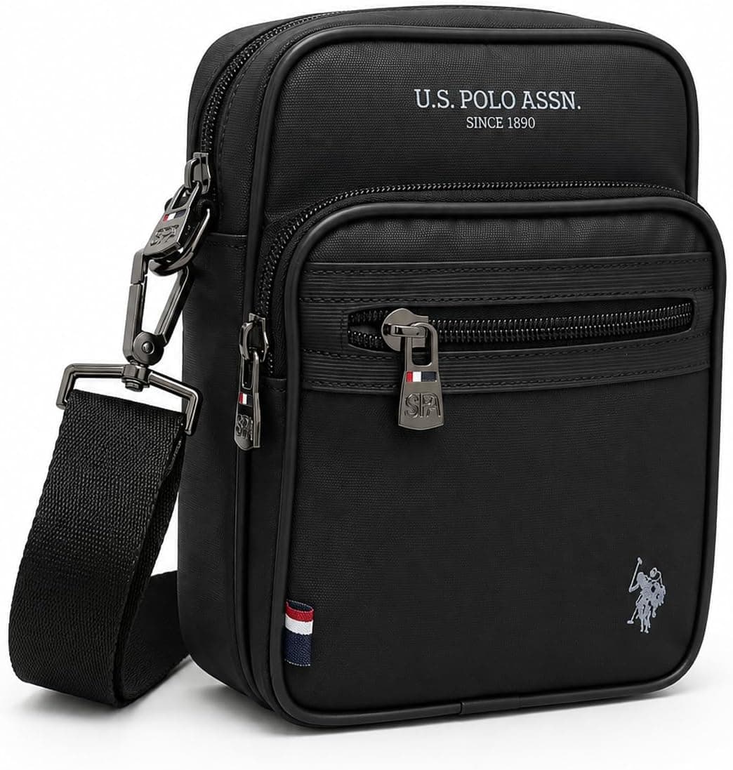 کیف مردانه کراس بادی U.S. POLO ASSN. مشکی مدل 26036 کیف مردانه کراس بادی U.S. POLO ASSN. مشکی مدل 26036