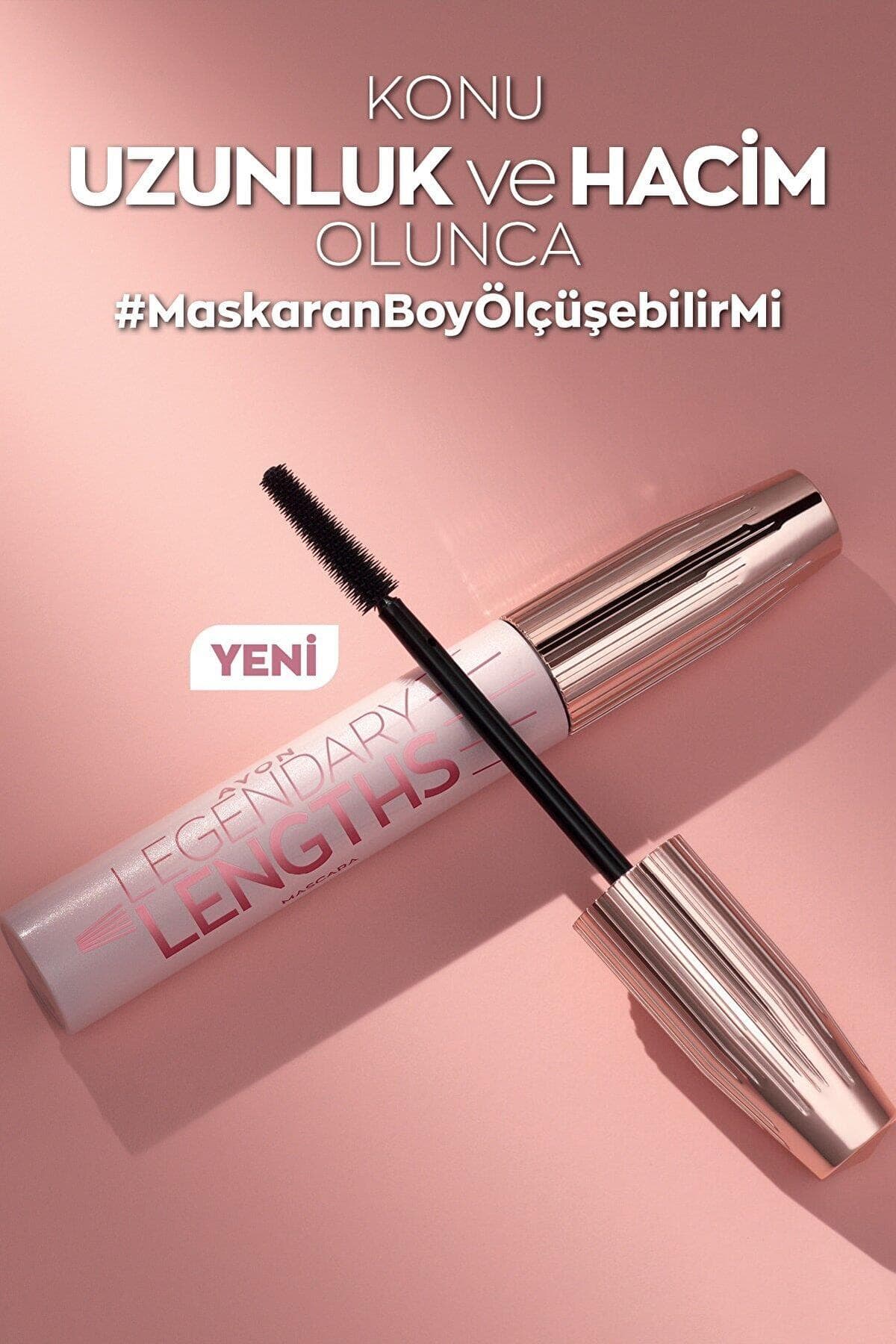 ماسکارا Avon حجم و طول دهنده Legendary Lengths مشکی 10 ml ماسکارا Avon حجم و طول دهنده Legendary Lengths مشکی 10 ml