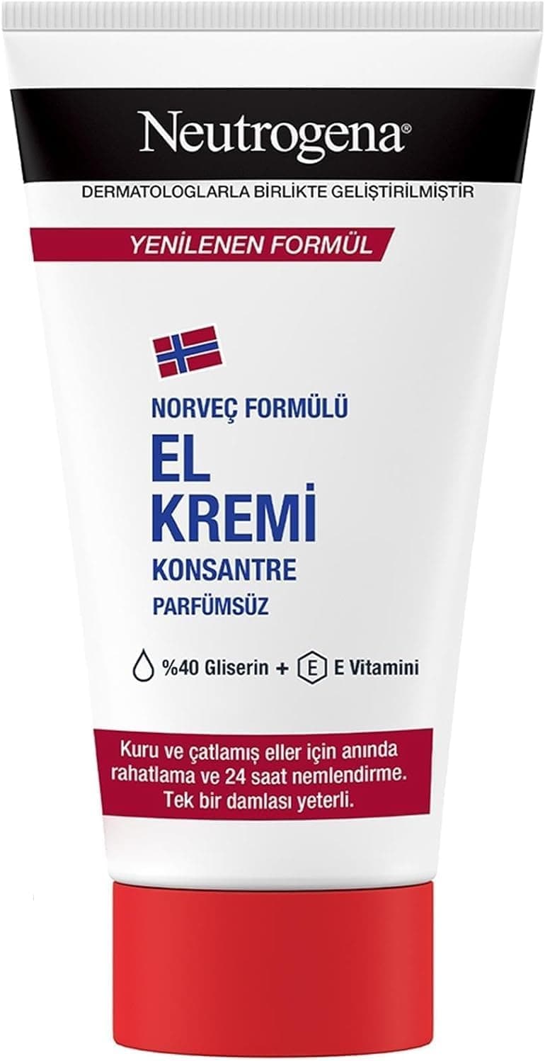 کرم دست Neutrogena فرمول نروژی کانسانتره بدون عطر 75 ml کرم دست Neutrogena فرمول نروژی کانسانتره بدون عطر 75 ml