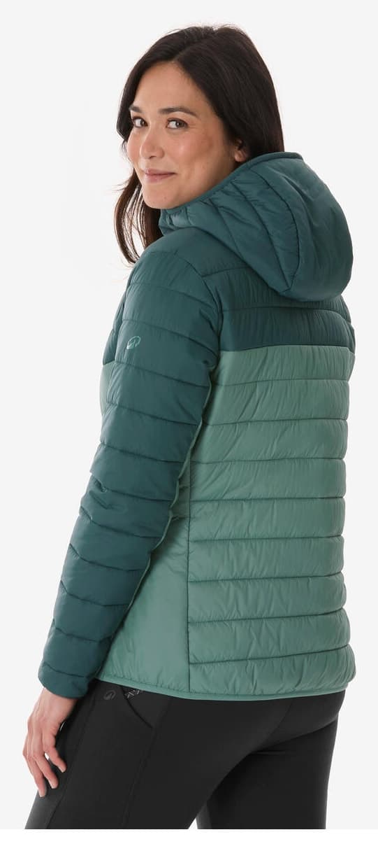 ژاکت پفی زنانه Decathlon Quechua سبز مدل MH500 -6° ژاکت پفی زنانه Decathlon Quechua سبز مدل MH500 -6°