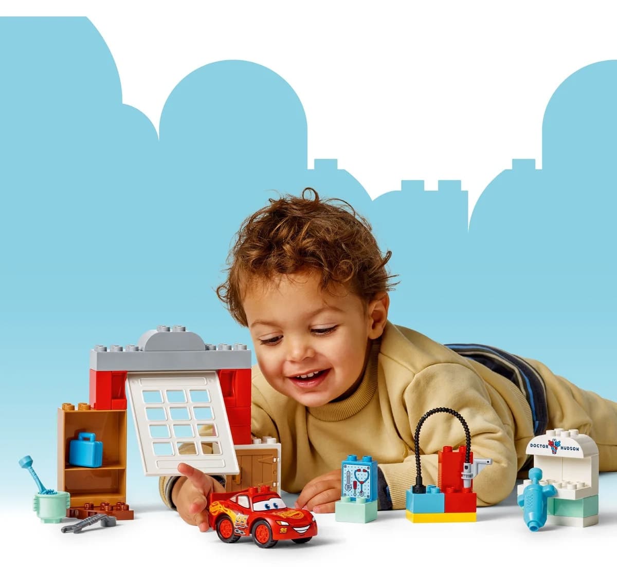 لگو DUPLO گاراژ Doc با Disney McQueen 35 قطعه مدل 10456 لگو DUPLO گاراژ Doc با Disney McQueen 35 قطعه مدل 10456