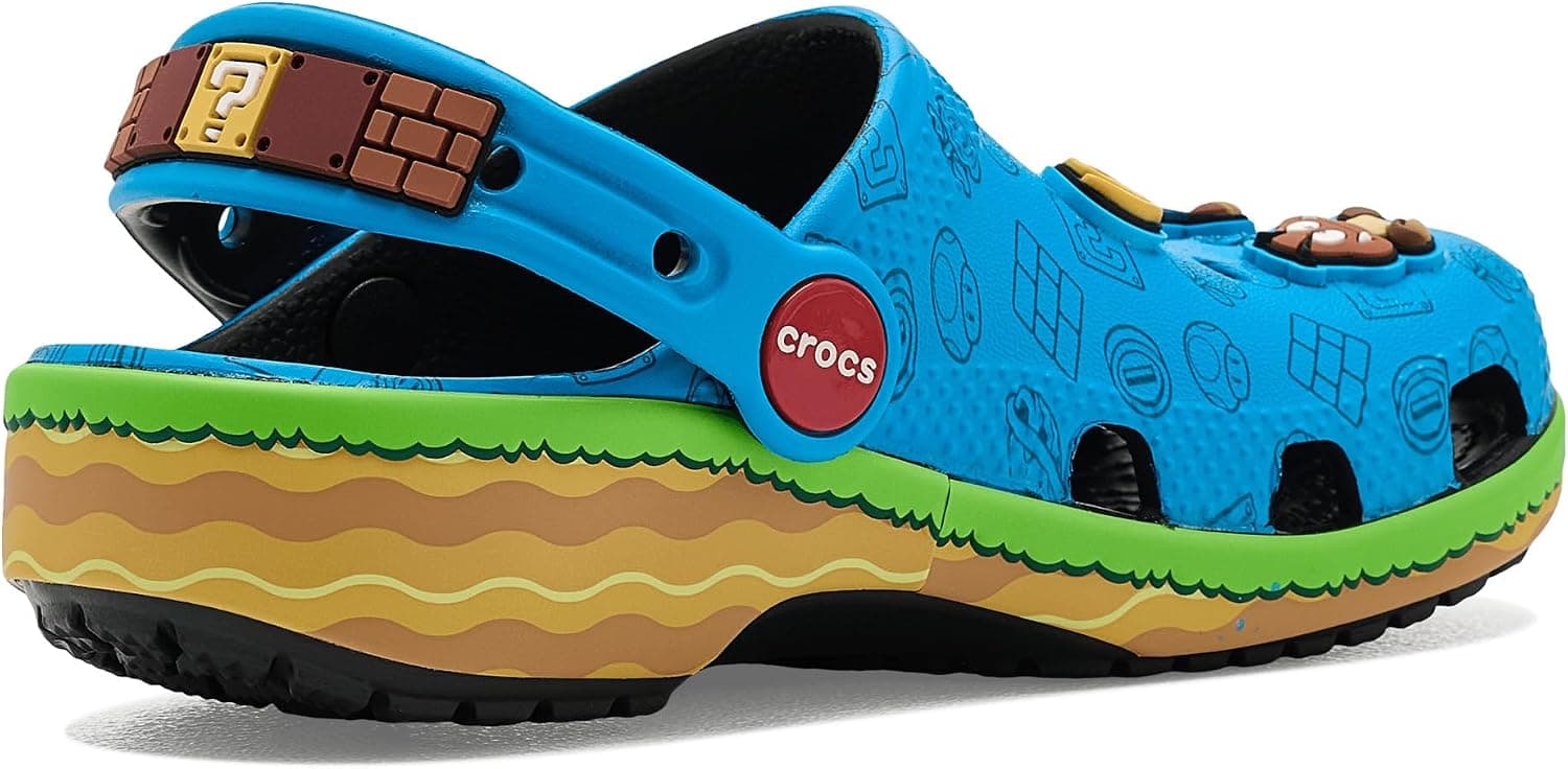 کفش کلاگ کودک Crocs چندرنگ مدل Classic Clog سایز 7 UK کفش کلاگ کودک Crocs چندرنگ مدل Classic Clog سایز 7 UK