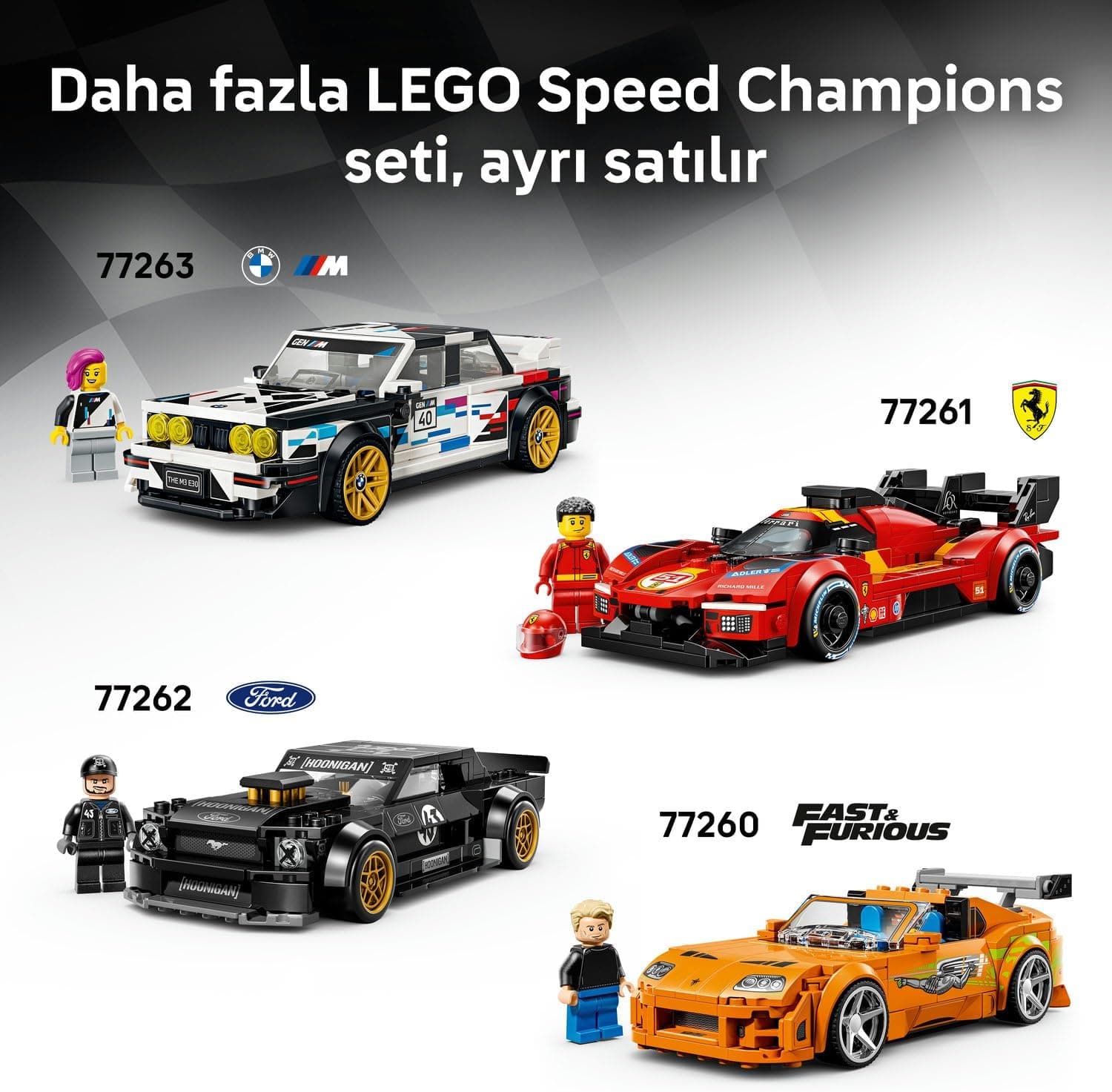 مجموعه لگو LEGO Speed Champions Jaguar Project 7 و Land Rover Defender 77264 مجموعه لگو LEGO Speed Champions Jaguar Project 7 و Land Rover Defender 77264