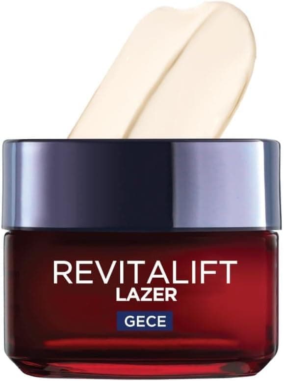کرم شب ضد پیری فشرده L'Oreal Paris سری Revitalift Lazer 50 ml کرم شب ضد پیری فشرده L'Oreal Paris سری Revitalift Lazer 50 ml
