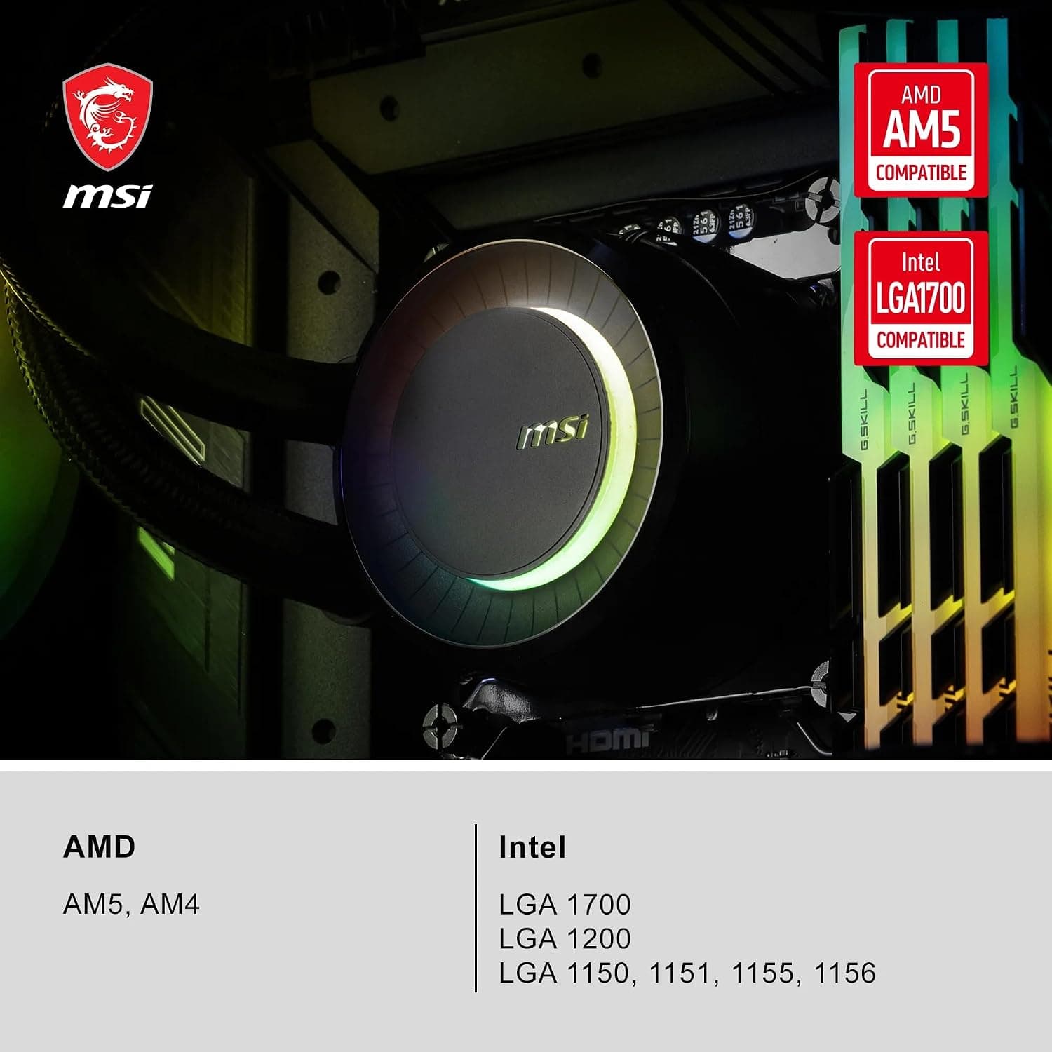 خنککننده مایع پردازنده MSI MAG CoreLiquid E240 مشکی 240mm خنککننده مایع پردازنده MSI MAG CoreLiquid E240 مشکی 240mm