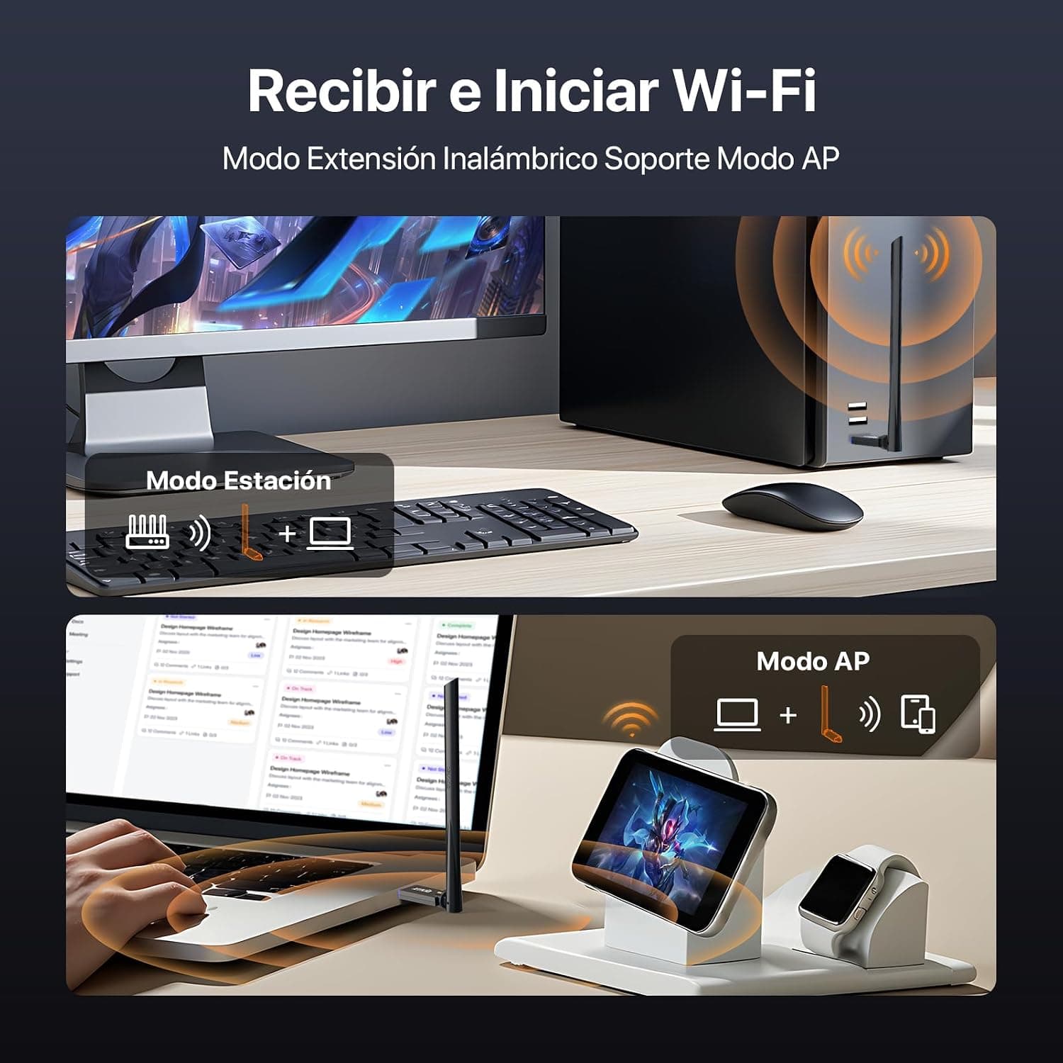 آداپتور USB شبکه بیسیم کامپیوتر Tenda دو بانده AX900 WiFi 6 با آنتن خارجی 6dBi مدل U11 Pro آداپتور USB شبکه بیسیم کامپیوتر Tenda دو بانده AX900 WiFi 6 با آنتن خارجی 6dBi مدل U11 Pro