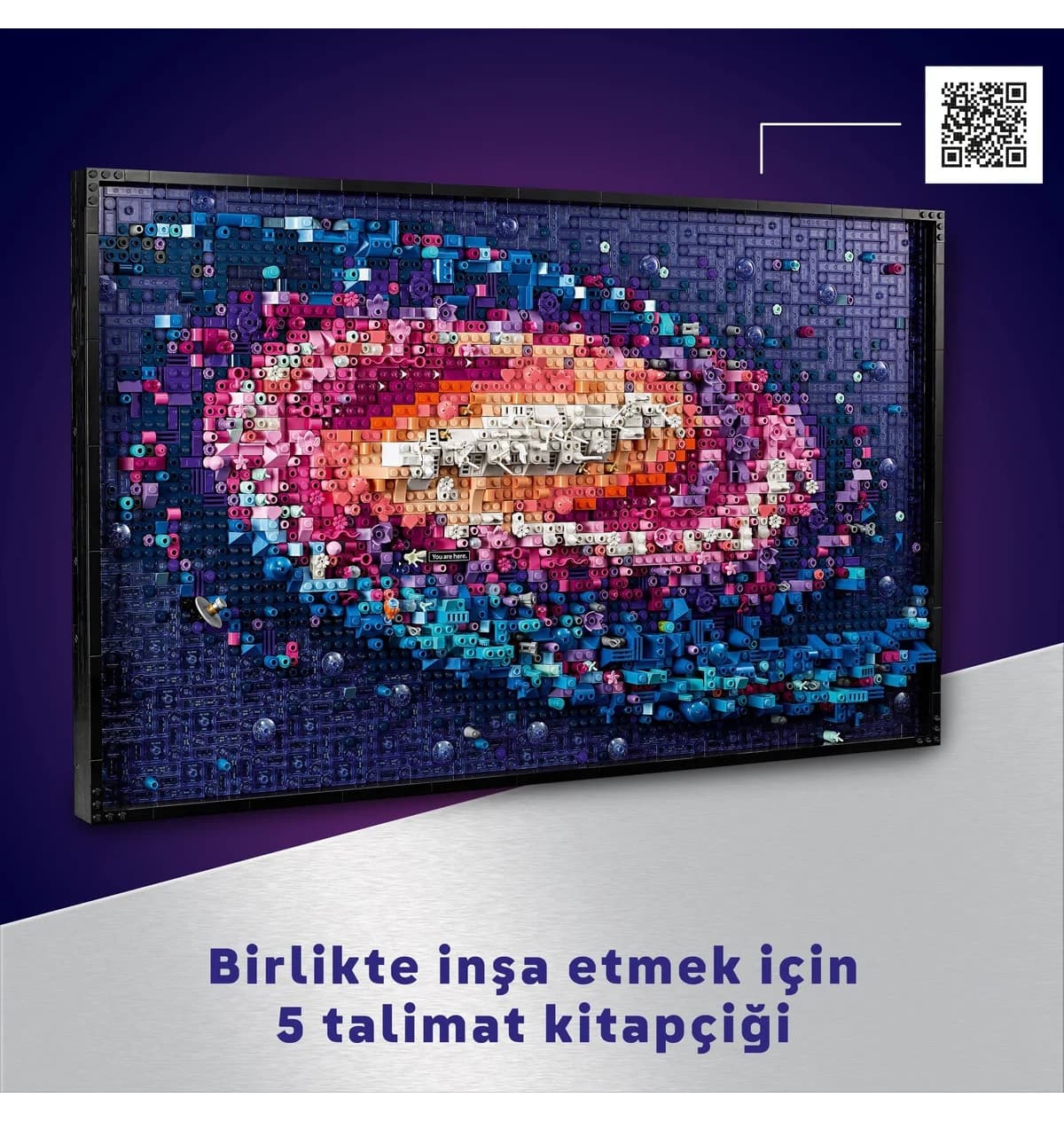 لگو Art کهکشان راه شیری مدل 31212 با 3091 قطعه لگو Art کهکشان راه شیری مدل 31212 با 3091 قطعه
