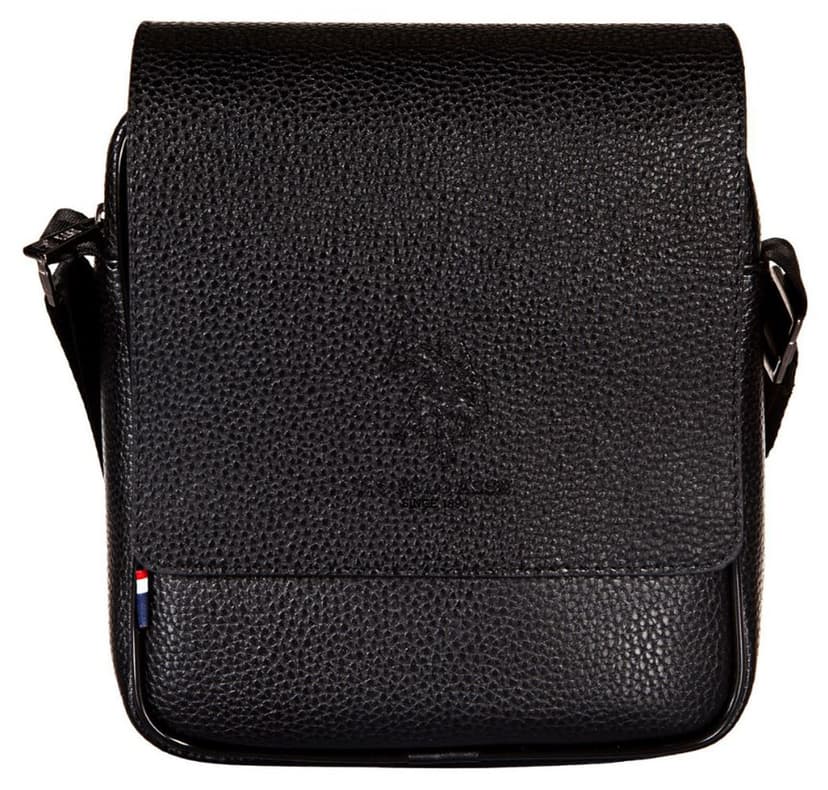 کیف دوشی مردانه U.S. Polo Assn. طرح پستچی مشکی مدل 8431 کیف دوشی مردانه U.S. Polo Assn. طرح پستچی مشکی مدل 8431
