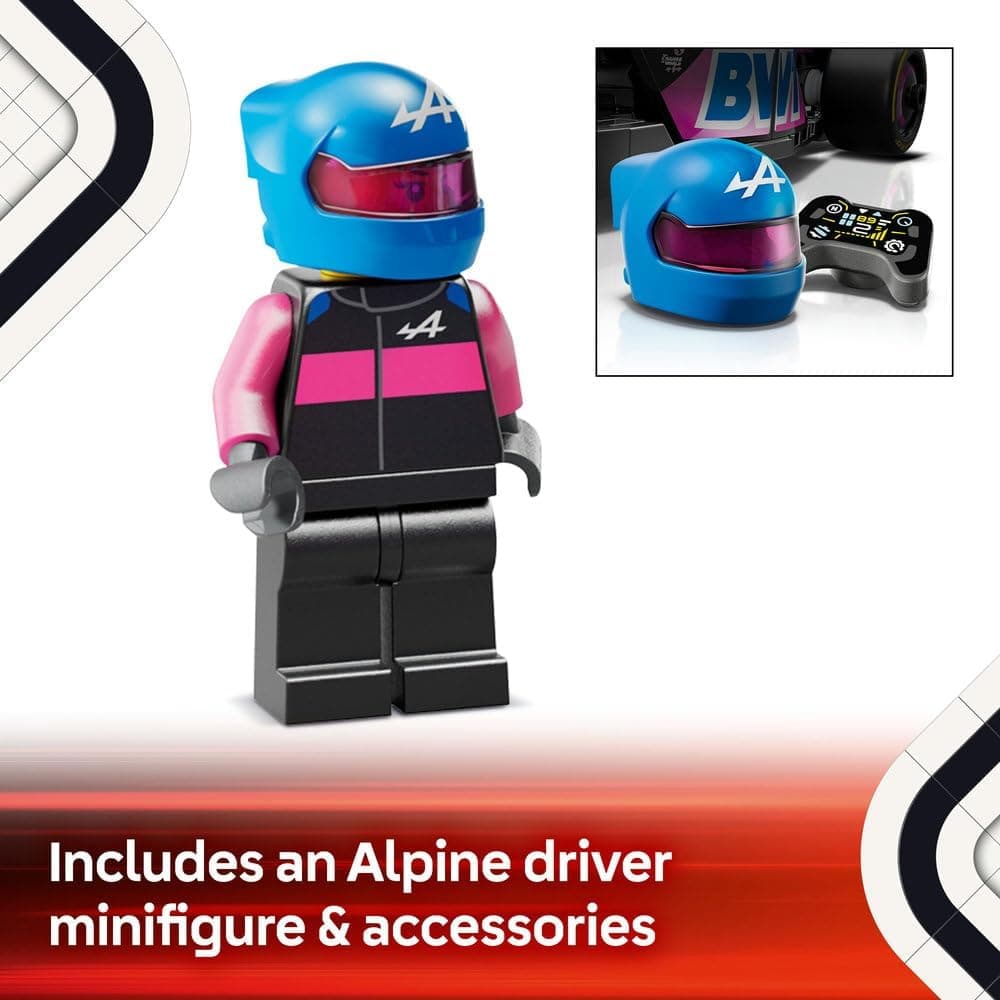 لگو Speed Champions BWT Alpine F1 Team ماشین مسابقه ساختنی مدل A524 کد 77248 لگو Speed Champions BWT Alpine F1 Team ماشین مسابقه ساختنی مدل A524 کد 77248