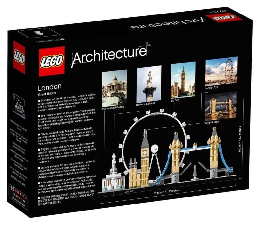 لگو Architecture Londra مدل 21034 لگو Architecture Londra مدل 21034