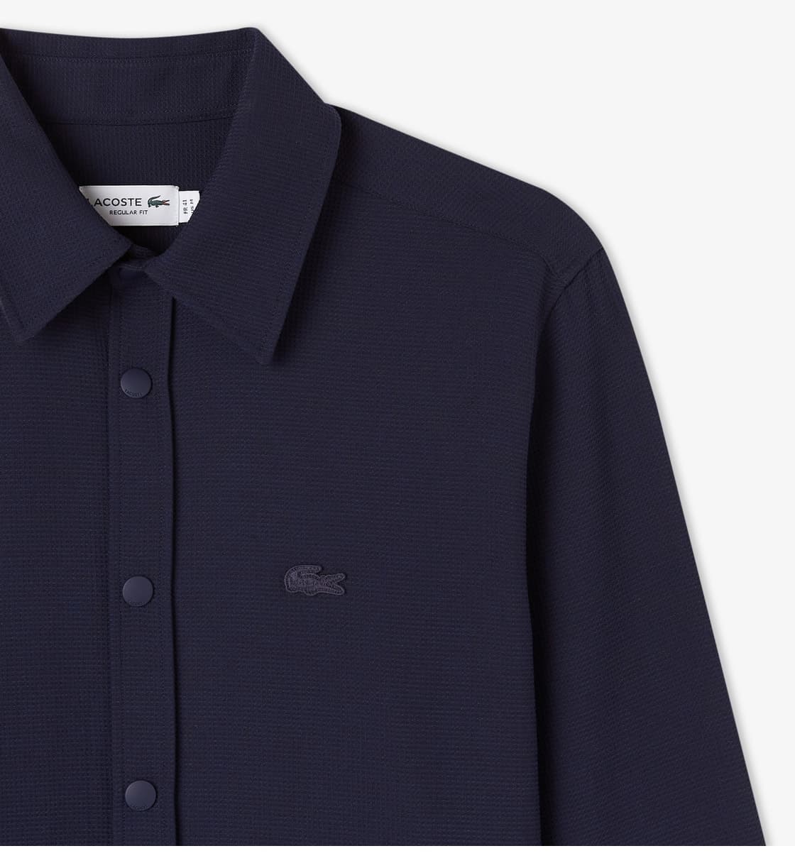 پیراهن مردانه Lacoste فیت معمولی سرمهای پیراهن مردانه Lacoste فیت معمولی سرمهای