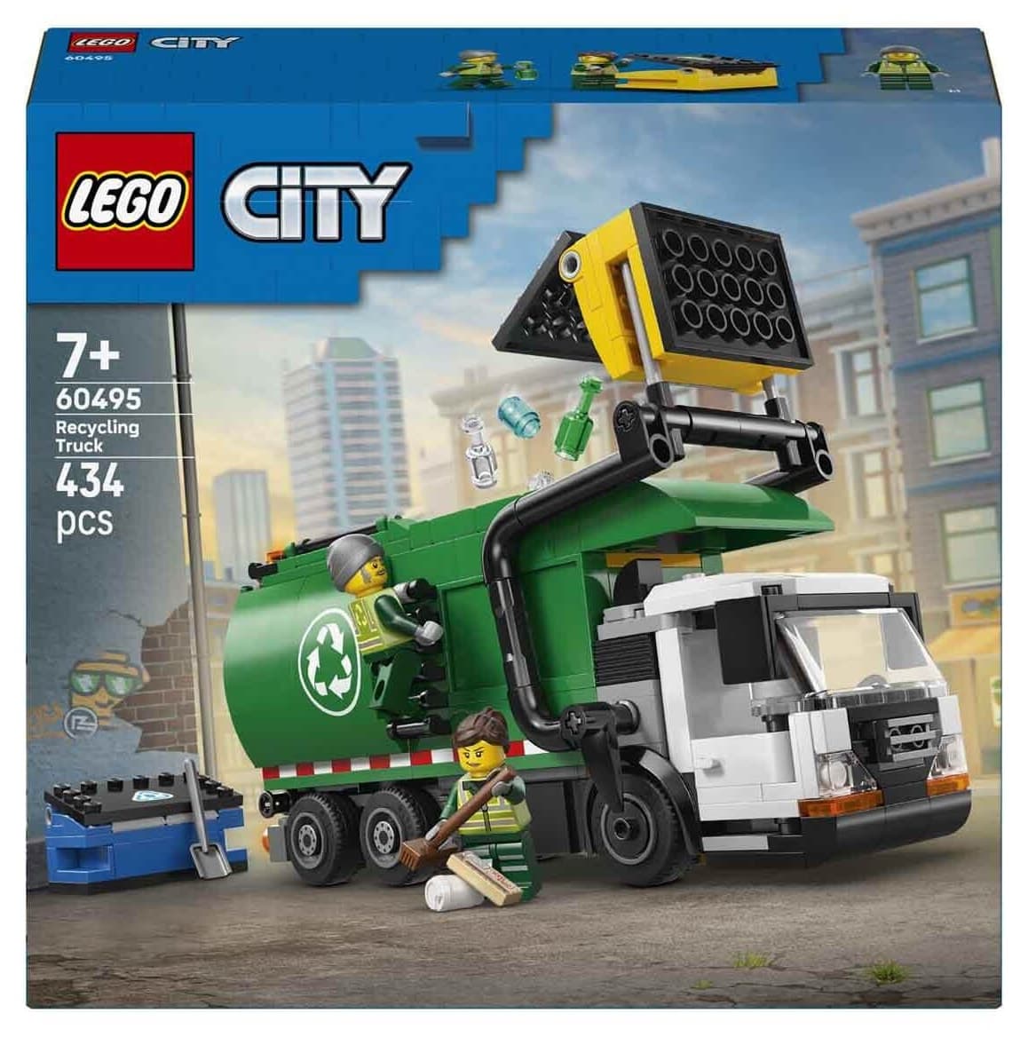 لگو City کامیون بازیافت مدل 60495 لگو City کامیون بازیافت مدل 60495