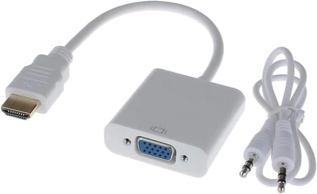 کابل مبدل HDMI به VGA Alfais با پشتیبانی از صدا مدل 4548 کابل مبدل HDMI به VGA Alfais با پشتیبانی از صدا مدل 4548