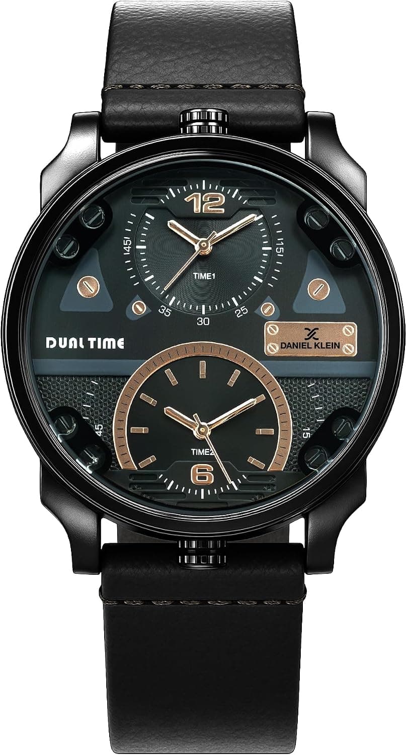 ساعت زنانه Daniel Klein آنالوگ با صفحه مشکی مدل DK11125-1 ساعت زنانه Daniel Klein آنالوگ با صفحه مشکی مدل DK11125-1