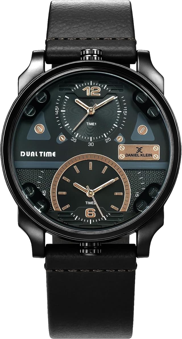 ساعت زنانه Daniel Klein آنالوگ با صفحه مشکی مدل DK11125-1 ساعت زنانه Daniel Klein آنالوگ با صفحه مشکی مدل DK11125-1
