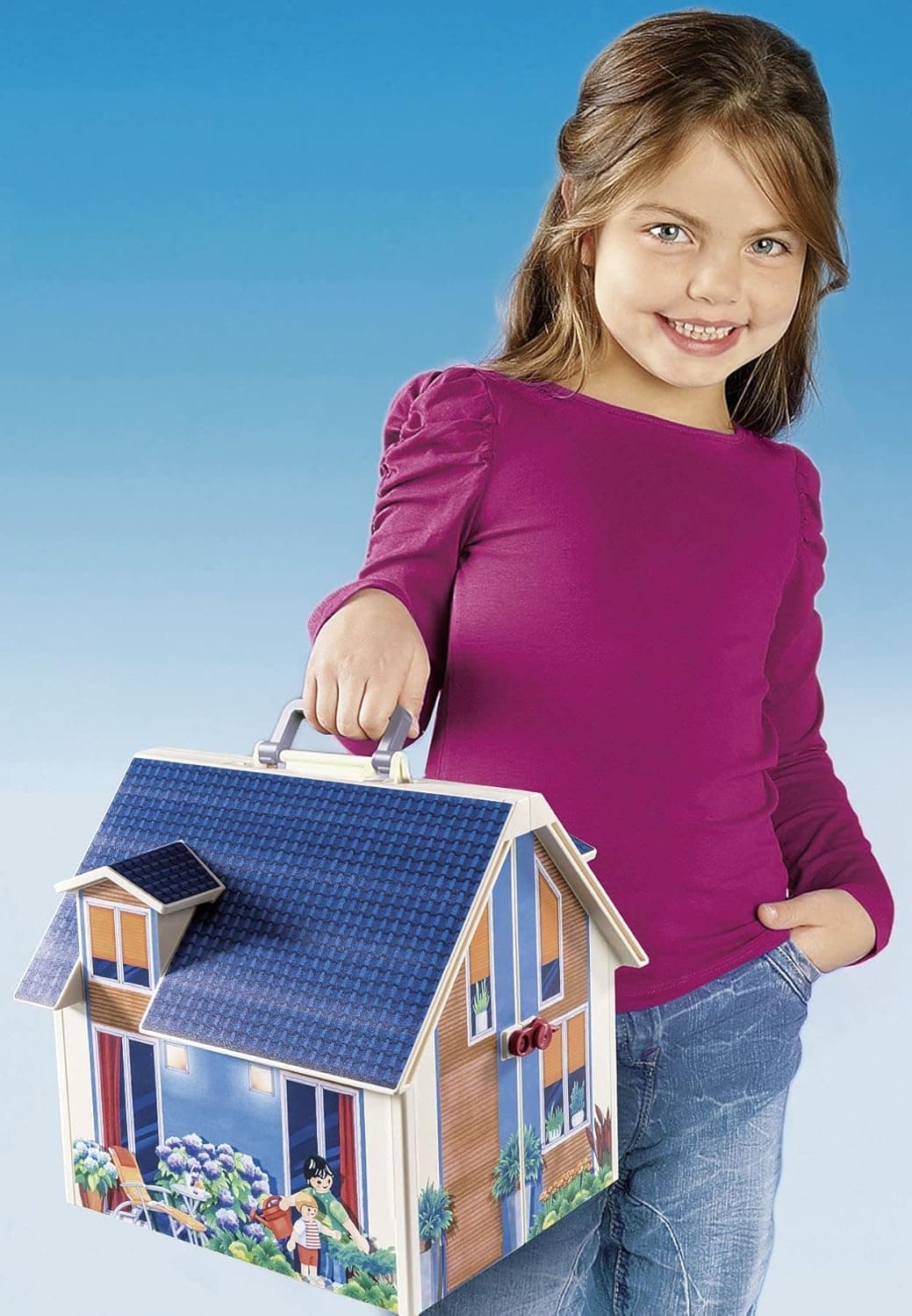 خانه عروسکی مدرن قابل حمل PLAYMOBIL خانه عروسکی مدرن قابل حمل PLAYMOBIL