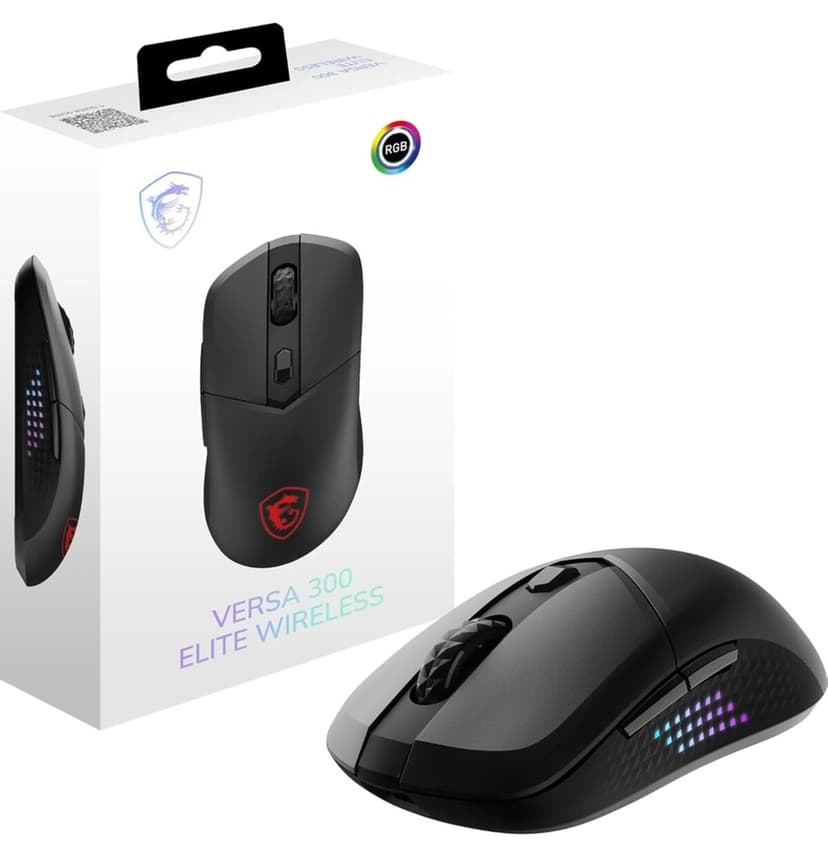 ماوس بیسیم MSI مدل Versa 300 Elite 2.4 GHz و بلوتوث 5.3 ماوس بیسیم MSI مدل Versa 300 Elite 2.4 GHz و بلوتوث 5.3