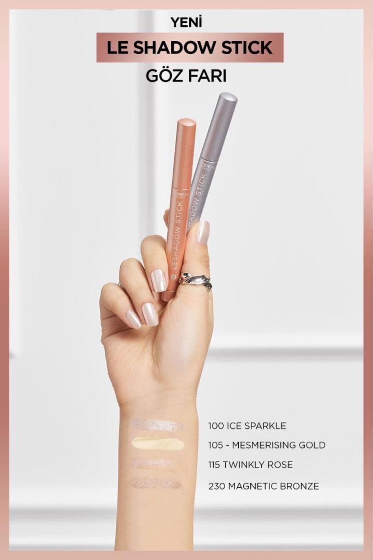 سایه چشم مدادی L'Oréal Paris Le Shadow Stick رنگ 230 برنزی مگنتیک سایه چشم مدادی L'Oréal Paris Le Shadow Stick رنگ 230 برنزی مگنتیک