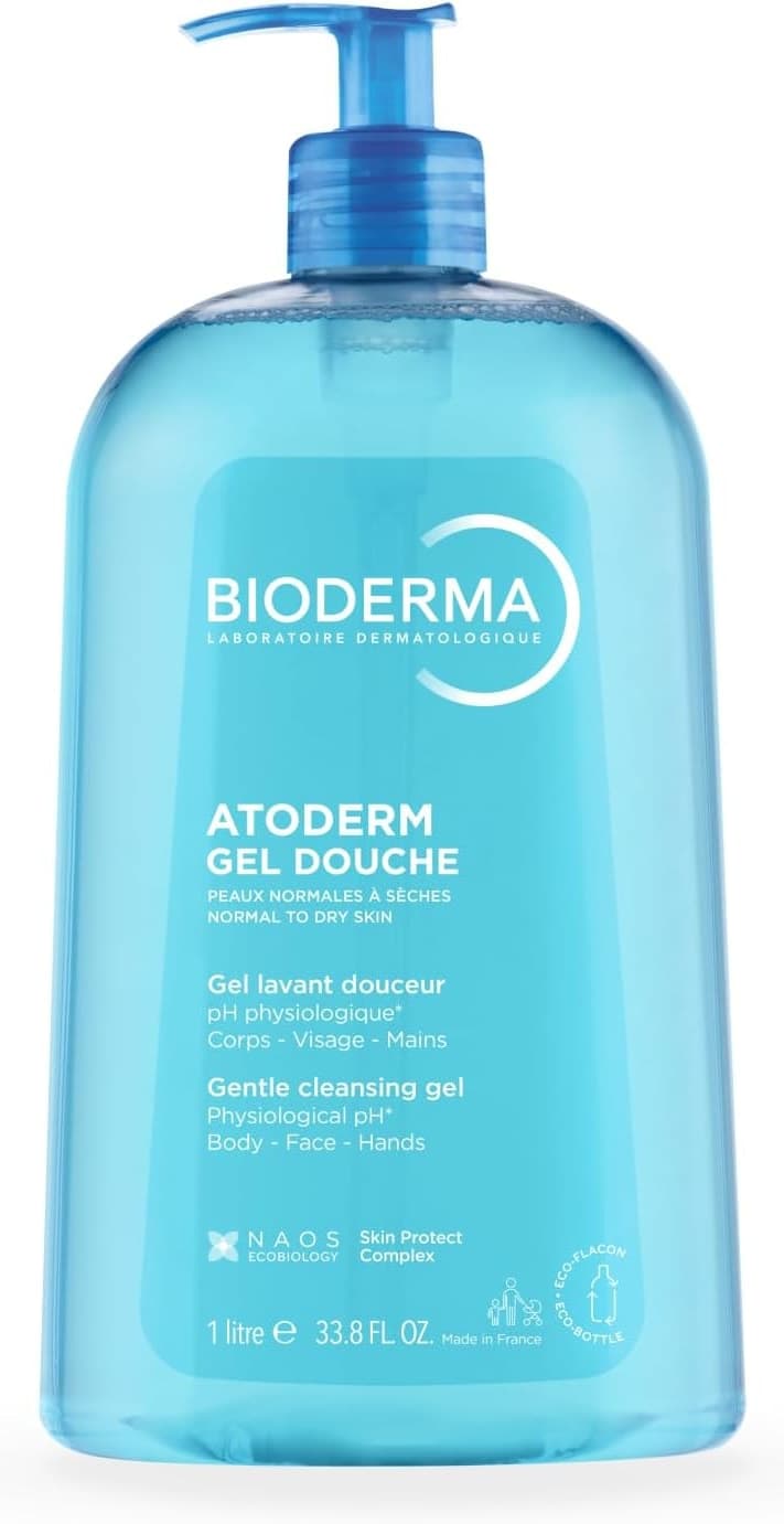 ژل دوش Bioderma Atoderm نمرسان برای پوست خشک سایز خانواده 1 Lt ژل دوش Bioderma Atoderm نمرسان برای پوست خشک سایز خانواده 1 Lt