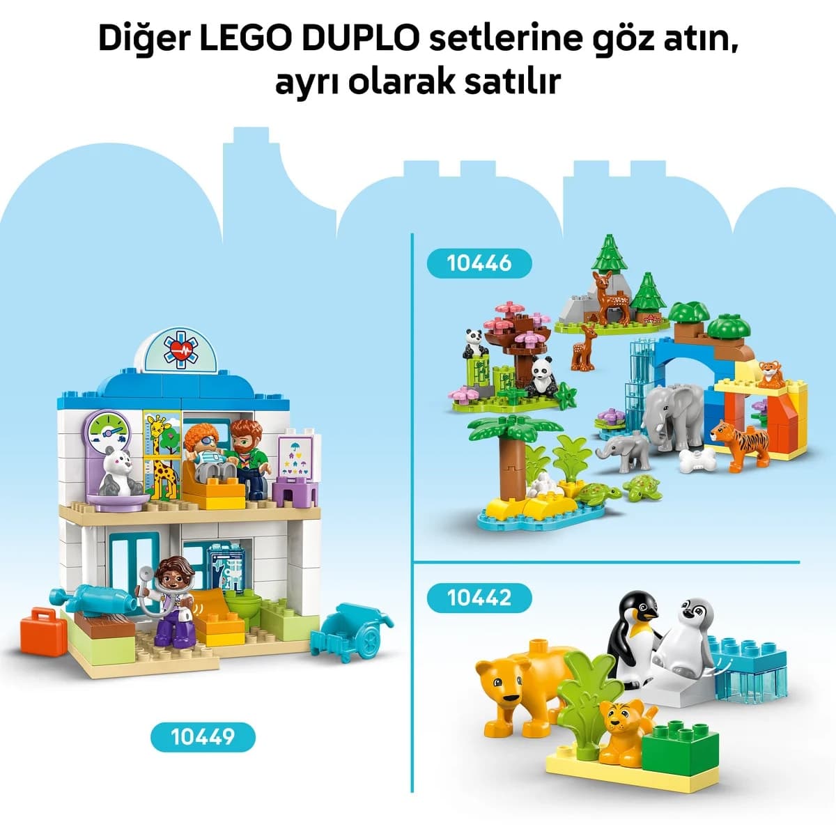 لگو DUPLO آمبولانس و راننده ۱۹ قطعه مدل 10447 2+ لگو DUPLO آمبولانس و راننده ۱۹ قطعه مدل 10447 2+