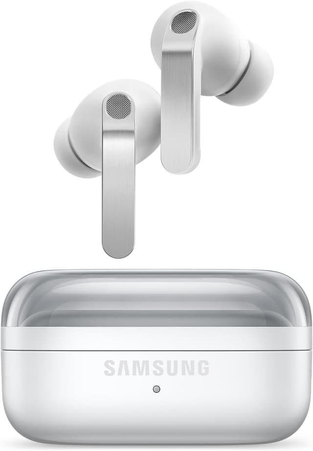 ایرفون بیسیم Samsung مدل Galaxy Buds 4 Pro سفید با حذف نویز ایرفون بیسیم Samsung مدل Galaxy Buds 4 Pro سفید با حذف نویز