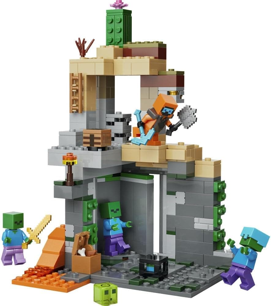 لگو Minecraft Zombie Dungeon مدل 21587 لگو Minecraft Zombie Dungeon مدل 21587
