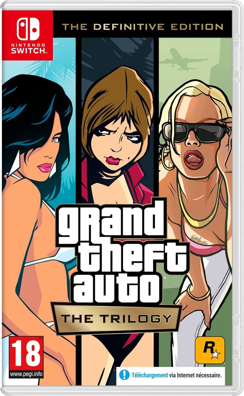 بازی ویدیویی Rockstar Games GTA The Trilogy Definitive Edition بازی ویدیویی Rockstar Games GTA The Trilogy Definitive Edition