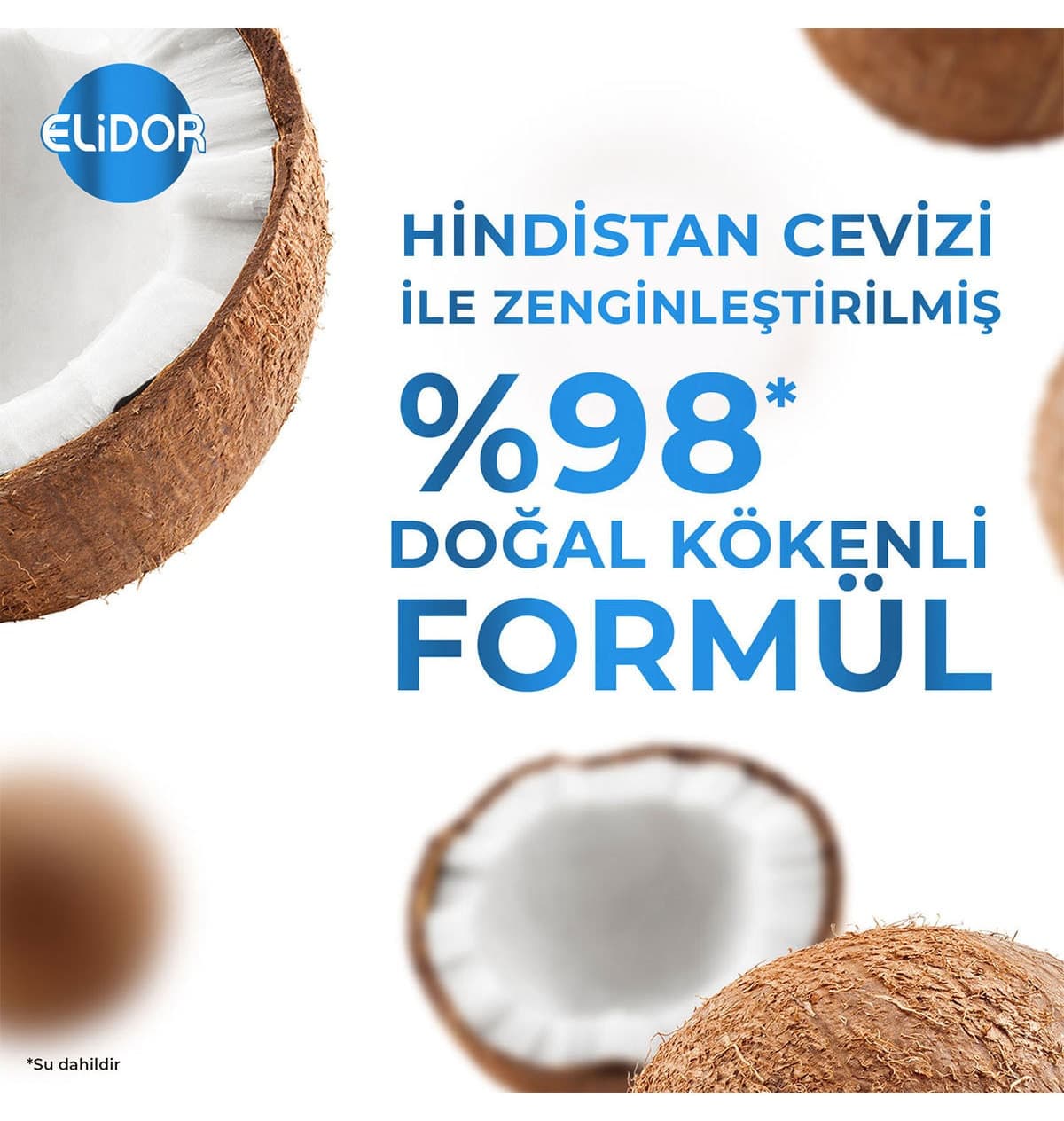 شیر فون مو Elidor با نرمی نارگیل 190 ml شیر فون مو Elidor با نرمی نارگیل 190 ml