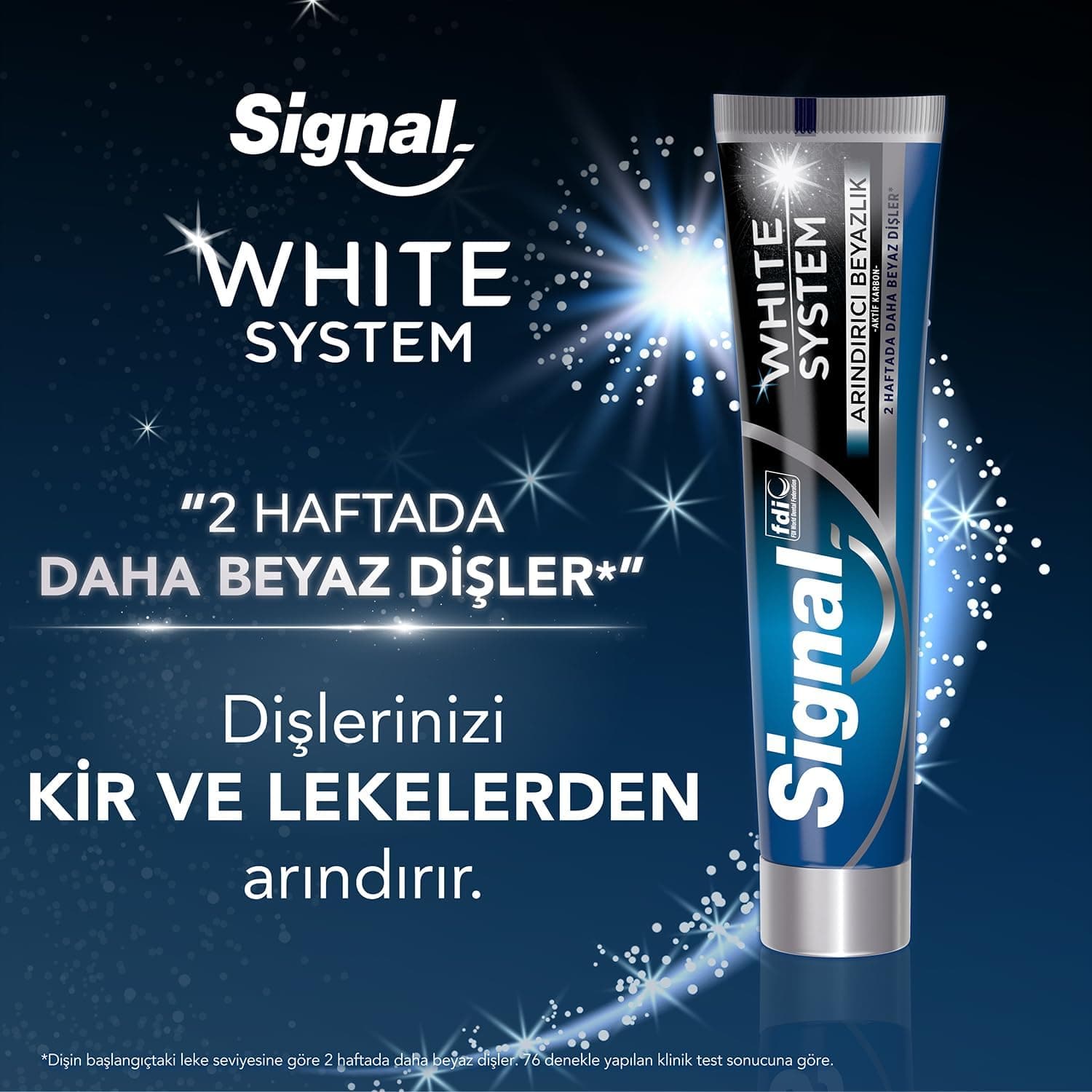 خمیردندان سفیدکننده Signal White System با کربن فعال 75 ml خمیردندان سفیدکننده Signal White System با کربن فعال 75 ml
