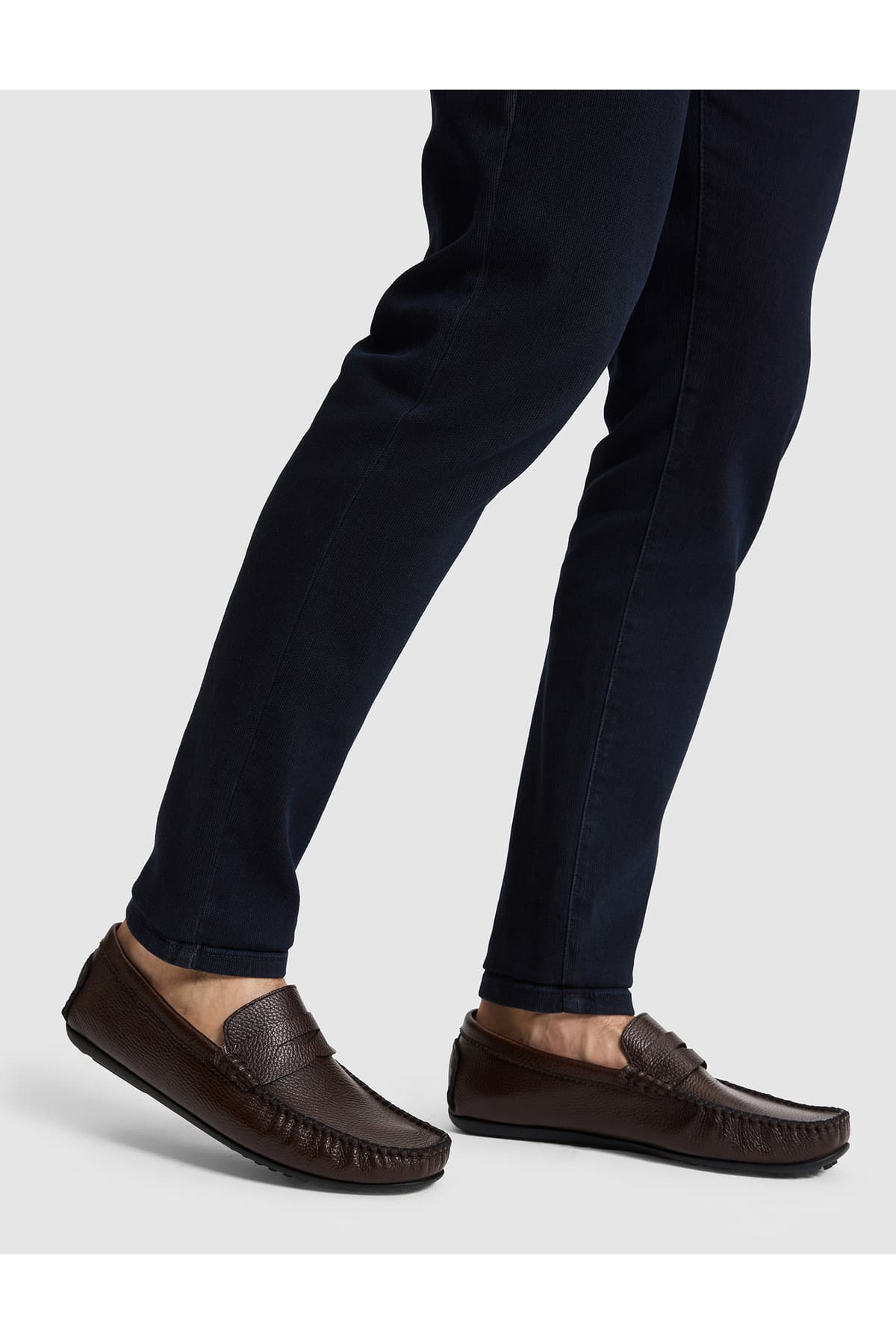 کفش لافر مردانه Pierre Cardin قهوهای با بند تزئینی ۱۰۰٪ چرم مدل 50327105-VR029 کفش لافر مردانه Pierre Cardin قهوهای با بند تزئینی ۱۰۰٪ چرم مدل 50327105-VR029