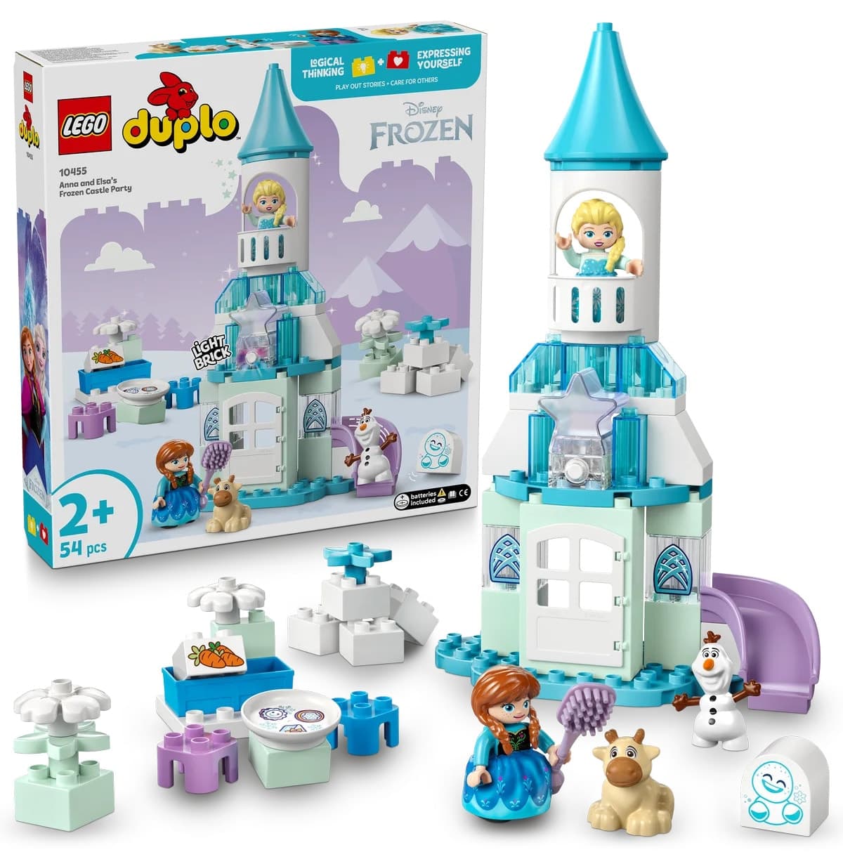 لگو DUPLO Disney قلعه جشن آنا و السا سرزمین برفی مدل 10455 لگو DUPLO Disney قلعه جشن آنا و السا سرزمین برفی مدل 10455