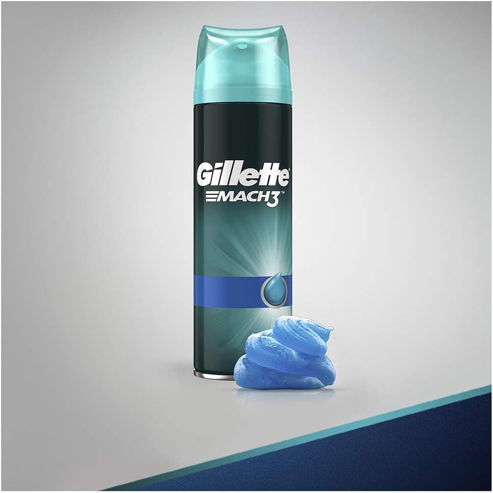 ژل اصلاح Gillette Mach3 با راحتی بیشتر 200 mL ژل اصلاح Gillette Mach3 با راحتی بیشتر 200 mL
