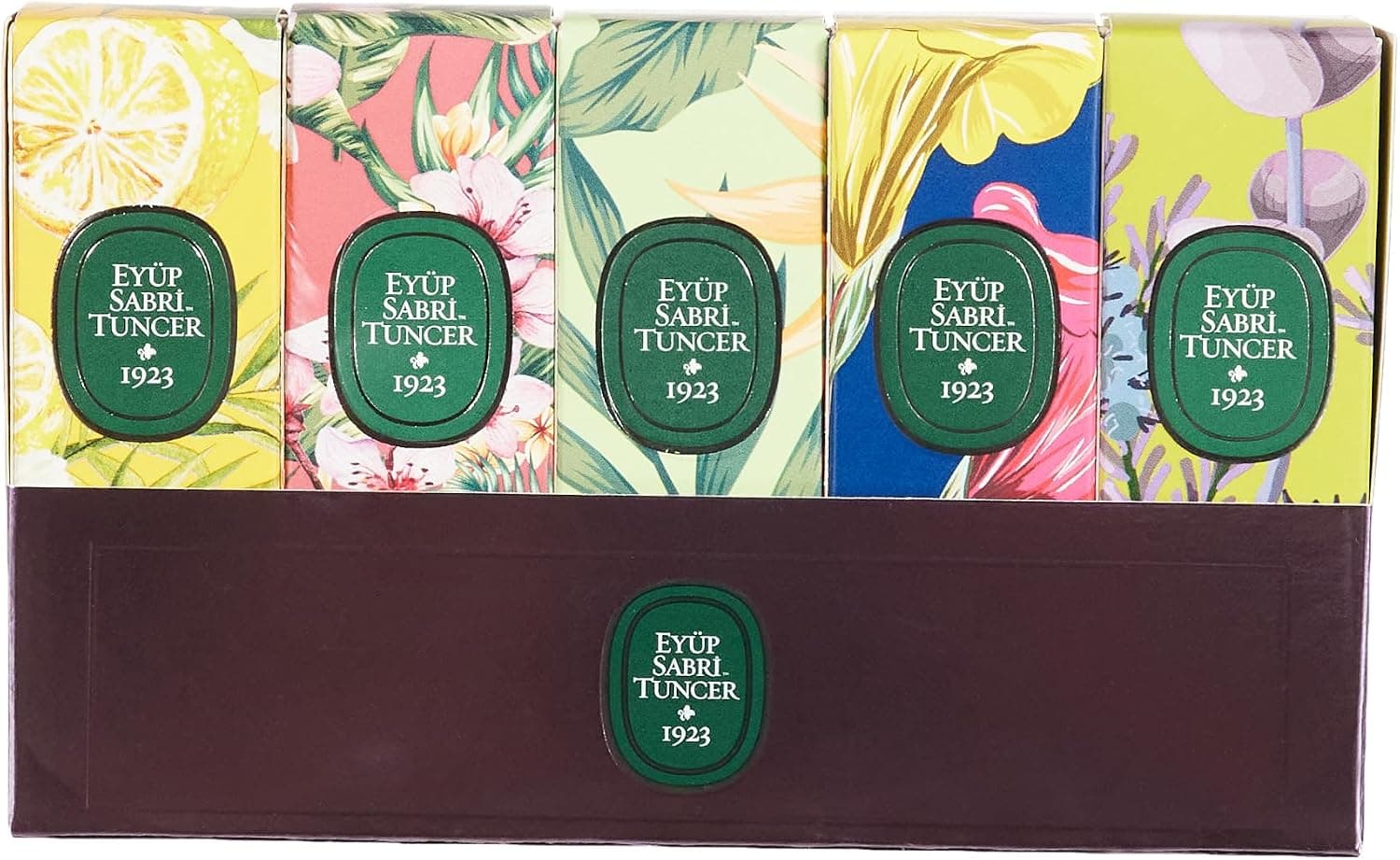 ست کولونیا Eyup Sabri Tuncer در بطری شیشهای استوانهای 5 x 16 ml ست کولونیا Eyup Sabri Tuncer در بطری شیشهای استوانهای 5 x 16 ml