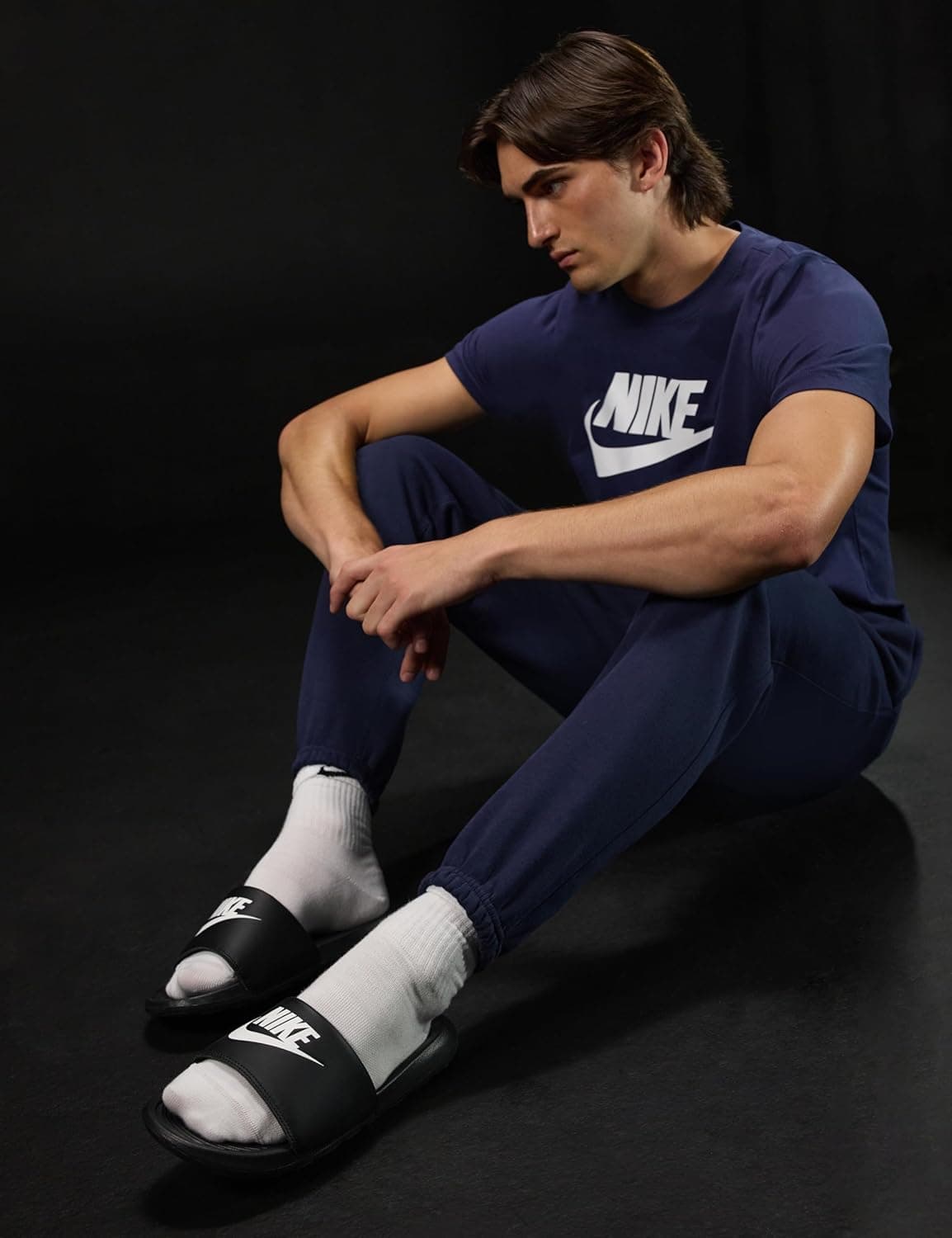 صندل مردانه Nike مدل Victori One سایز 9 مشکی/سفید-مشکی صندل مردانه Nike مدل Victori One سایز 9 مشکی/سفید-مشکی