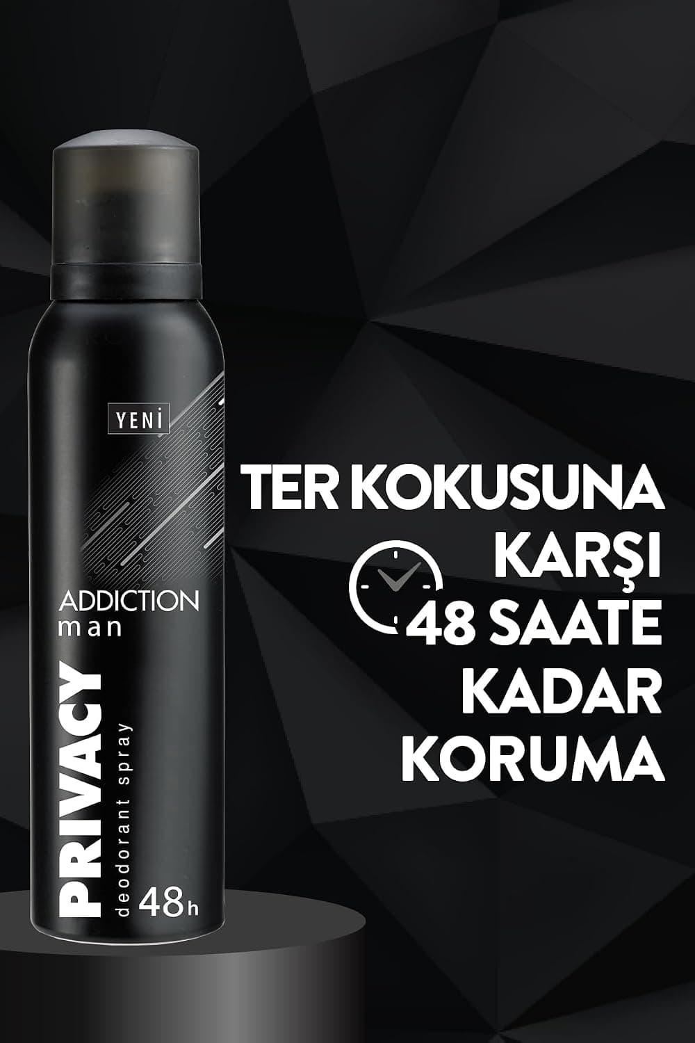 دئودورانت مردانه PRIVACY مدل Addiction، 150ml دئودورانت مردانه PRIVACY مدل Addiction، 150ml