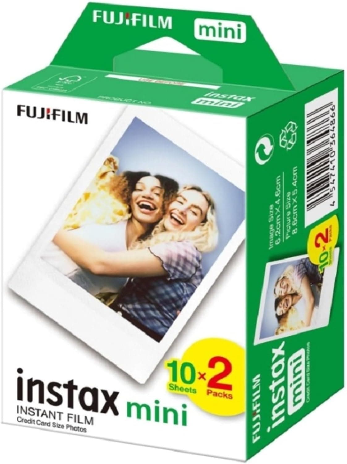 فیلم Fujifilm Instax سازگار با دوربینهای Mini بسته ۲۰ تایی مدل fotsn00005g فیلم Fujifilm Instax سازگار با دوربینهای Mini بسته ۲۰ تایی مدل fotsn00005g