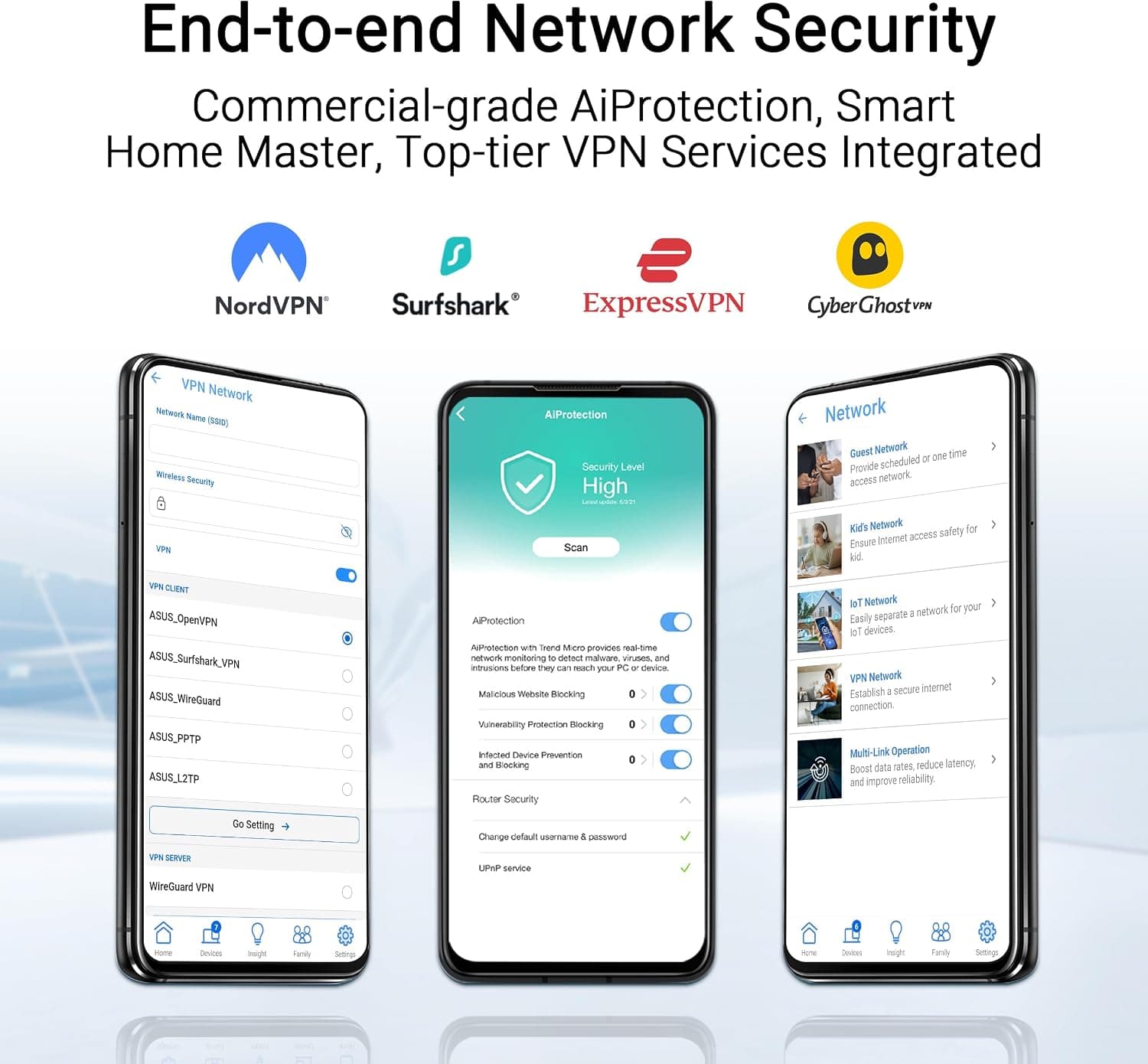 روتر دو بانده WiFi 7 ASUS مدل RT-BE55 BE3600 با WAN 2.5G، AiMesh، VPN، کنترل والدین، مشکی روتر دو بانده WiFi 7 ASUS مدل RT-BE55 BE3600 با WAN 2.5G، AiMesh، VPN، کنترل والدین، مشکی