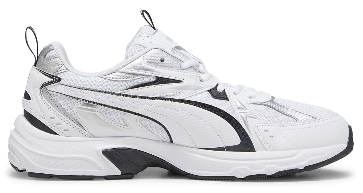 کفش ورزشی زنانه Puma سفید Milenio Tech مدل 402623-01 کفش ورزشی زنانه Puma سفید Milenio Tech مدل 402623-01