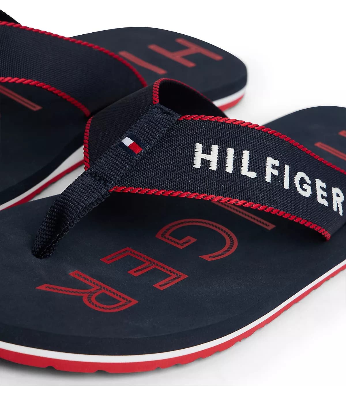 دمپایی مردانه Tommy Hilfiger لوگودار سرمهای دمپایی مردانه Tommy Hilfiger لوگودار سرمهای