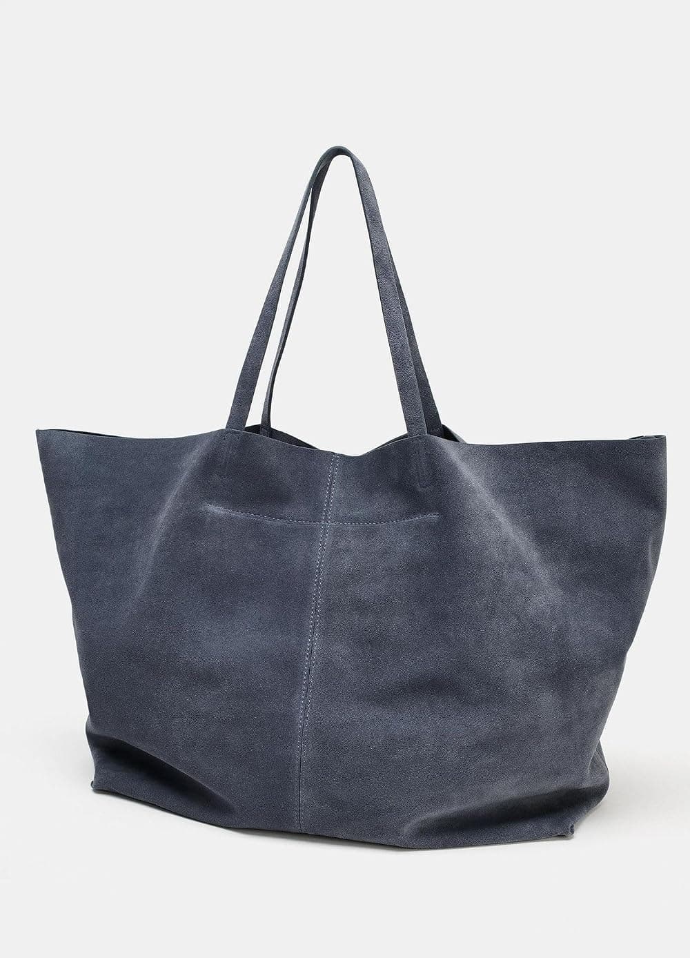 کیف توت زنانه Zara سوئد ماکسی آبی سایز استاندارد کیف توت زنانه Zara سوئد ماکسی آبی سایز استاندارد
