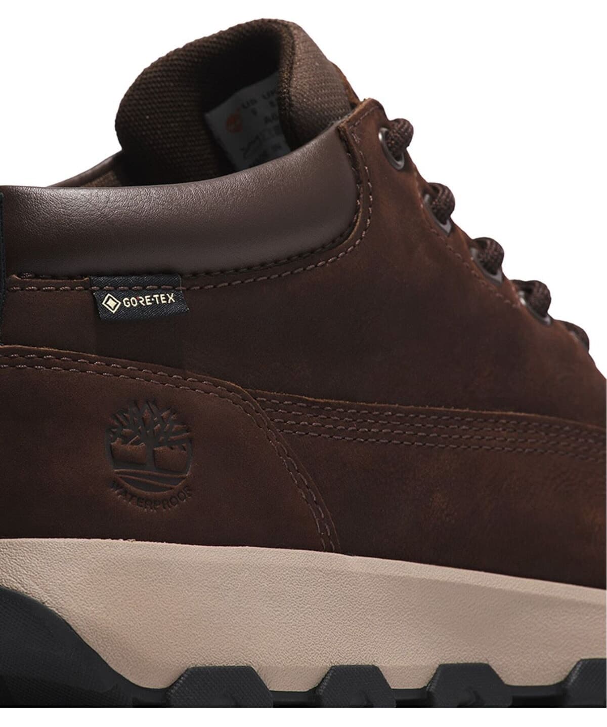 کفش اسنیکر مردانه Timberland قهوهای تیره مدل Winsor Park Mid GTX کفش اسنیکر مردانه Timberland قهوهای تیره مدل Winsor Park Mid GTX