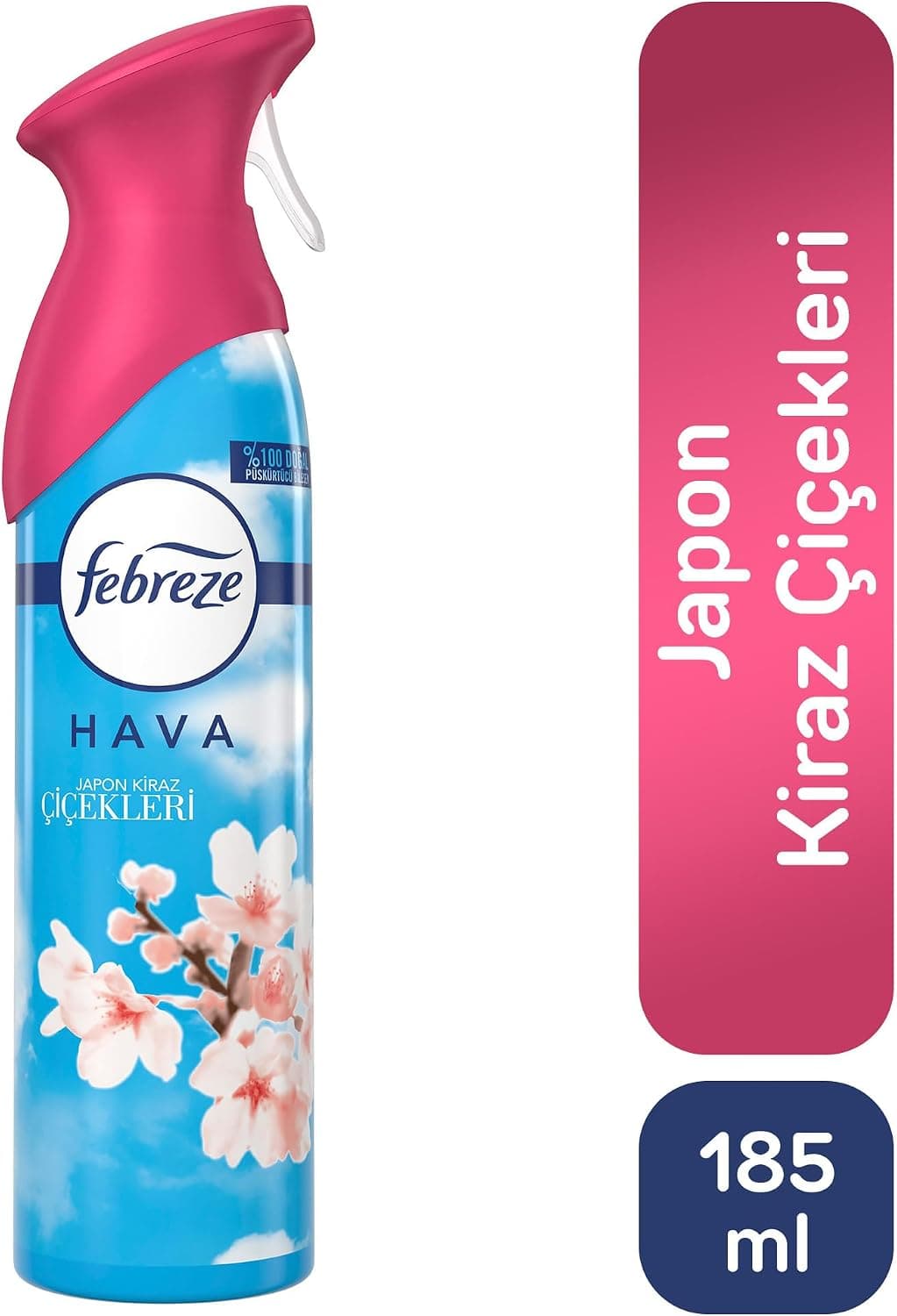 اسپری خوشبوکننده اتاق Febreze با رایحه شکوفههای گیلاس ژاپنی 185 ml اسپری خوشبوکننده اتاق Febreze با رایحه شکوفههای گیلاس ژاپنی 185 ml