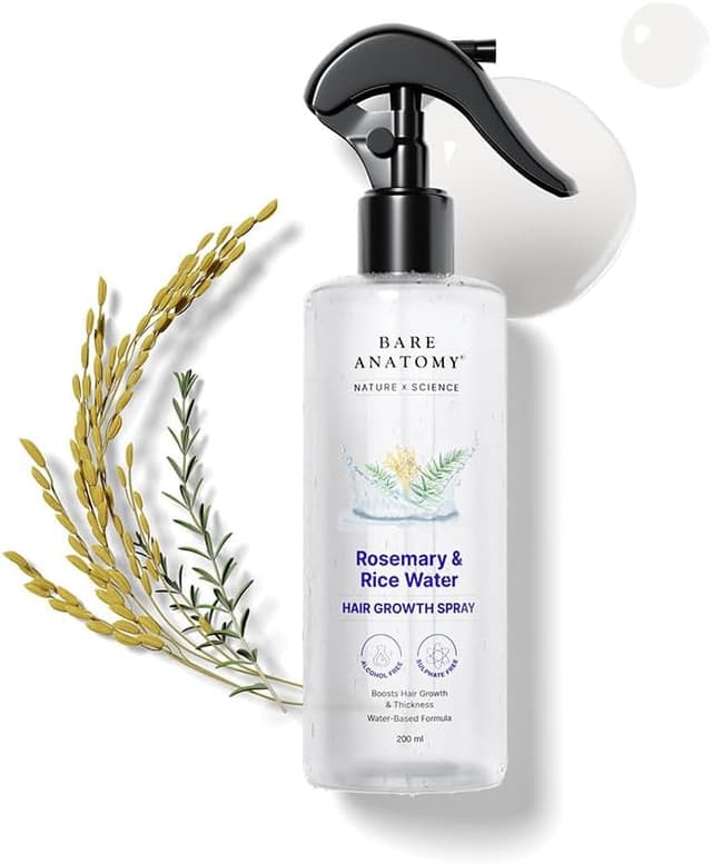 اسپری مو Bare Anatomy Nature x Science با آب رزماری و آب برنج 200 ml اسپری مو Bare Anatomy Nature x Science با آب رزماری و آب برنج 200 ml
