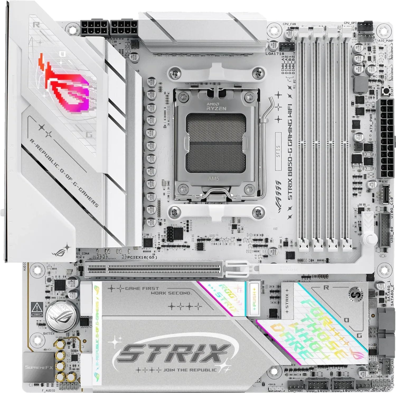 مادربرد ASUS ROG STRIX گیمینگ WiFi7 AMD AM5 ATX مدل B850-A مادربرد ASUS ROG STRIX گیمینگ WiFi7 AMD AM5 ATX مدل B850-A