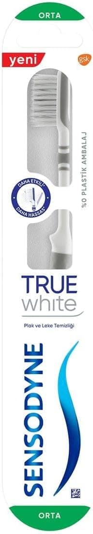 مسواک Sensodyne با برس متوسط True White مسواک Sensodyne با برس متوسط True White