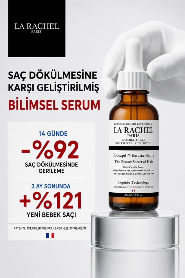 سرم مو La Rachel ضد ریزش با فرمول ثبتشده سرم مو La Rachel ضد ریزش با فرمول ثبتشده