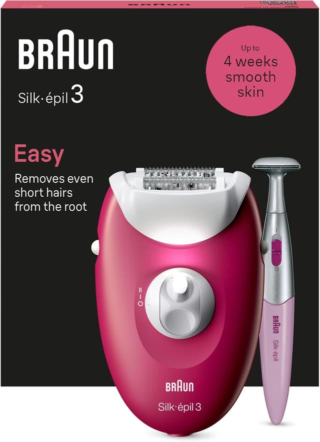 اپیلاتور Braun Silk-épil 3 مدل 3-202 اپیلاتور Braun Silk-épil 3 مدل 3-202